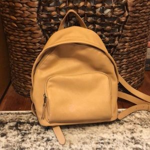 Beige backpack